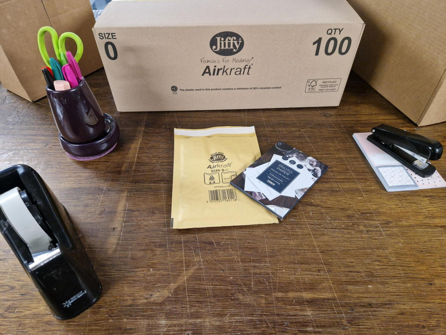 Box of Jiffy Airkraft JL0 - 170mm x 210mm